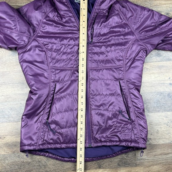 REI Co Op  Jacket Womens Medium Primaloft Teal Pertex Quantum Outdoor Purple - Picture 8 of 9